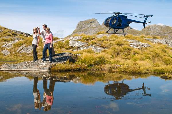 Fiordland Helicopters Photoshoot