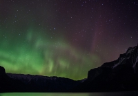 Northern Lights over Banff National Park
