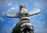 Totem Pole at Vancouver Museum of Anthropology