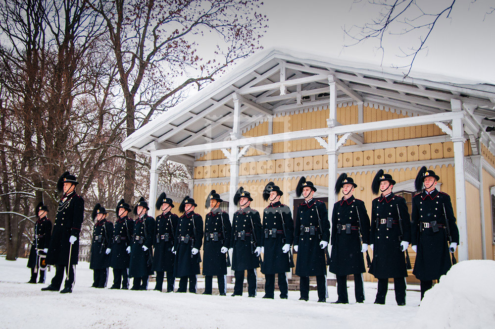 Royal Palace Guards, Oslo, Norway